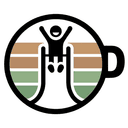 Kidspresso logosu — kahve fincanı içinde kaydırak